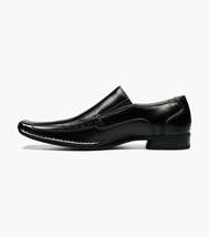 Stacy Adams Templin Bike Toe Loafer Shoes Black 24507-001 image 4