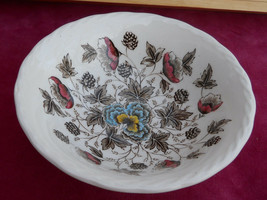 3 W H GRINDLEY OLD CHELSEA SOUP CEREAL BOWL S IRONSTONE TRANSFERWARE MUL... - £18.14 GBP