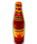 1 Original red dOt LOUISIANA Perfect HOT SAUCE All Natural cayenne peppe... - $24.42