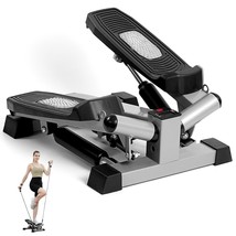 Stair Steppers For Exercise, Hydraulic Mini Fitness Stepper With Resista... - £85.41 GBP