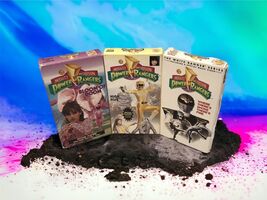 Mighty Morphin Power Rangers 3 Lot  - High Five, Bloom Doom, Smoke (VHS,... - $18.87