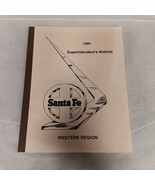 Atchison Topeka Santa Fe Railway Superintendents Notices 1991 97 Pages - $19.95