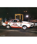 Bill &quot;GRUMPY&quot; Jenkins Pro Stock Vega 8x10 Color Drag Racing Photo Atco 1972 - $12.99