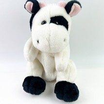 Animal Alley Cow Hand Puppet Toys R US Stuffed Black White EUC 11” - $14.99