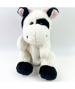 Animal Alley Cow Hand Puppet Toys R US Stuffed Black White EUC 11” - $20.54 CAD