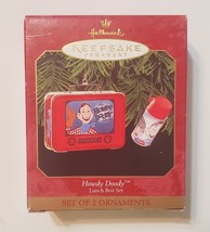 Hallmark Howdy Doody Lunchbox and Thermos Keepsake Ornament 1999 - £13.45 GBP