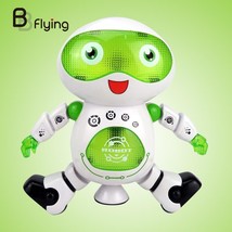 Electronic Dancing Robert 360 Degree Lovely Fun Lightening Gift Kids Whi... - $371.23 MXN