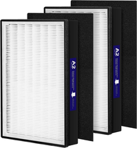 2 Pack A2 H13 HEPA Replacement Filter Compatible with 3M Filtrete Room Air Purif - $44.69