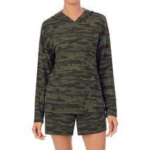 Social Standard by Sanctuary Pajama Short Set Green Camo Women s XL NWT - $399.63 MXN