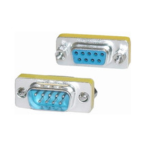 4XEM 4X9PINMF SERIAL 9PIN GENDER CHANGER M/F DB9M TO DB9F SLIM LINE ADAPTER - $27.54