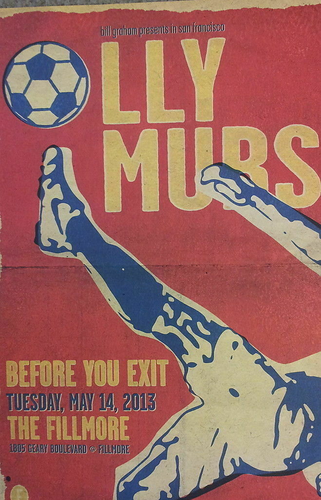 MINT OLLY MURS 2013 FILLMORE POSTER - $19.99
