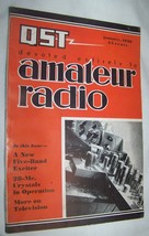 JAN 1938 QST AMATEUR RADIO ART DECO MAGAZINE VOL 22 #1 HALLICRAFTERS+ - £5.48 GBP