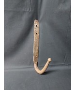 Primitive 19th c. Hand Forged New England Farm Barn Large Wall Hook 1800s - $822.37 MXN