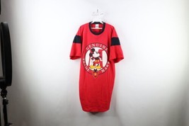 Vintage 90s Disney Womens One Size Mickey Mouse Sleeping T-Shirt Nighty USA - £31.34 GBP