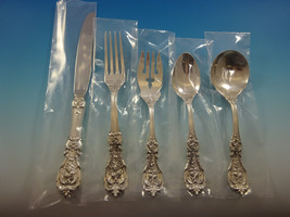 Francis I by Reed &amp; Barton Sterling Silver Flatware Set 4 Service 20 pcs Dinner - £1,184.30 GBP