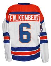 Any Name Number San Diego Mariners Retro Hockey Jersey White Falkenberg Any Size image 2