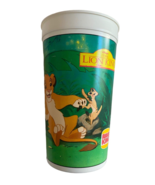 The Lion King Burger King Cup Tall Plastic Simba Timon &amp; Pumbaa Vintage ... - $18.44 CAD