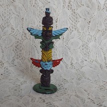 Britains Herald Plastic Totem Pole Wild West American Indian Theme FREE SHIPPING - £8.30 GBP