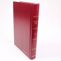 KJV Family Bible Christmas Edition Zondervan Red Padded Hardcover Bible 1999 - £13.74 GBP