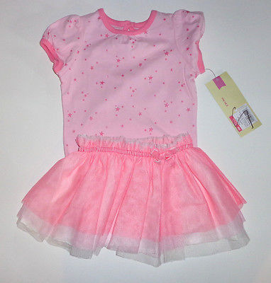 Cherokee Infant Girls 2 Piece Outfit Tutu Stars Size- 6 Months  NWT - $10.39