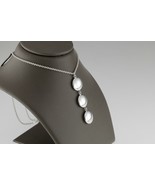 Tiffany &amp; Co. Sterling Silver Triple Disk Drop Pendant on 16&quot; Chain - €396,57 EUR