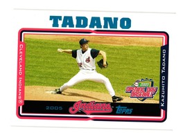 2005 Topps Opening Day #97 Kazuhito Tadano Cleveland Indians - £0.78 GBP