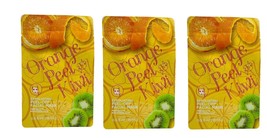CVS Orange Peel and Kiwi Exfoliating Peel-off Facial Mask Pack of 3 - £9.47 GBP