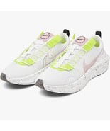 NIKE WOMEN CRATER IMPACT SHOES White Pink Volt CW2386-102 size 9, 11.5, 12 - £47.27 GBP