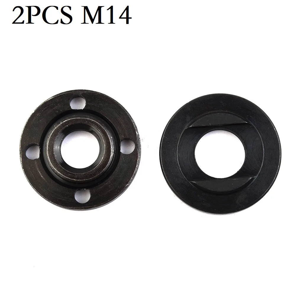 2pcs M14 Thread Angle Grinder Inner Outer Flange Nut Set For 14mm Spindle Thread - £79.93 GBP