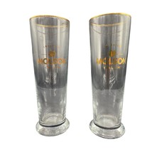 2 Vintage Moson Imported Beer Since 1786 Tall Pilsner Glasses - $14.75