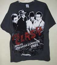 The Clash T Shirt North American Campaign 1982 Reproduction 2005 Size Large - £50.89 GBP