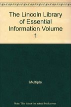 The Lincoln Library of Essential Information Volume 1 [Hardcover] - £19.17 GBP