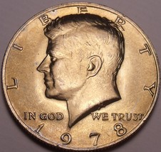 United States Unc 1978-P Kennedy Half Dollar~Free Shipping - $3.62