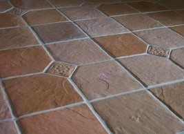 Six 12x12 Dot-Cut Slate Molds to Make 100s of Cement Floor Tiles For $0.... - £61.26 GBP