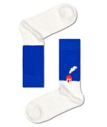 Happy Socks Comfy Welcome Home Crew Socks Blue White-M8-12 Women10-12.5 - €12,87 EUR