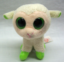 McDonald&#39;s TY Mini LALA THE WHITE AND GREEN LAMB 3&quot; Plush STUFFED ANIMAL... - $14.85