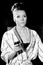 Diana Rigg On Her Majesty&#39;s Secret Service gun and nightgown 11x17 Mini Poster - £14.38 GBP