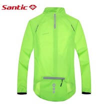 Santic Men Cycling Jackets Windproof  Skin Coat -protective Anti-splashing UPF30 - £96.69 GBP