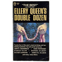 Ellery Queen Double Dozen 1964 Paperback Book 24 Short Stories Vintage Mysteries
