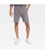 Men's Soft Gym Shorts 9" - All in Motion Gray Heather Size Small.NWT. A2 - $16.82