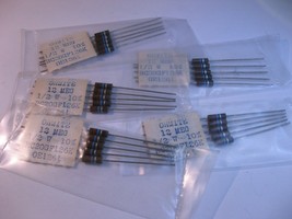 Resistor Ohmite 1/2 Watt 12000000 Ohm 12M 10% Carbon Composition - NOS Qty 25 - $7.59