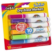 Cra-Z-Art Washable School Dry Erase Markers Assorted Colors Fine Tip - 1... - $133.26 MXN