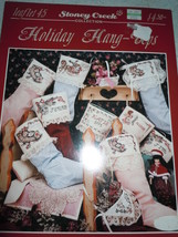 Holiday Hang – Ups Counted Cross Stitch Leaflet 45 Stoney Creek - £3.98 GBP