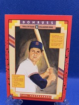 Carl Yastrzemski # 588 1990 Donruss Baseball Card Error - £43.90 GBP