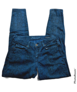 Lucky Brand Legend Sofia Skinny Jeans Size 27 Leopard Animal Print Blue - $383.44 MXN
