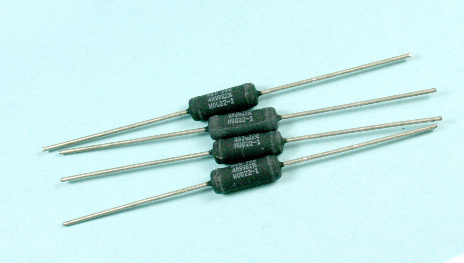 Primary image for 10pcs RCD Resistor, 4.99 ohm, 2 watt, 1%Tolerance 5.5mmX15mm