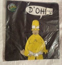 THE SIMPSONS (1997) “D’OH!” Homer Stitch Vintage T-Shirt Medium NEW In Bag - $72.75