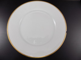 Vintage Hutschenreuther Selb Favorit Gold Rimmed Dinner Plate 10&quot; Across - £1.59 GBP