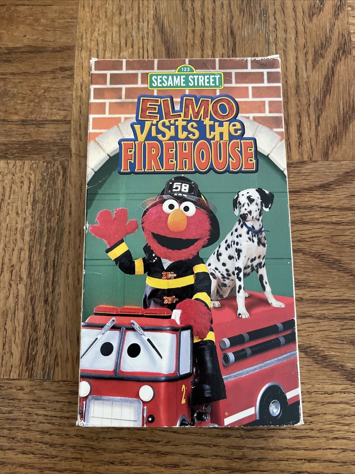 Sesame Street Elmo Visits The Firehouse VHS - VHS Tapes