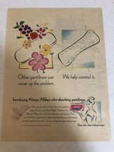 1996 Always Pantyliner Vintage Print Ad pa8 - £7.05 GBP